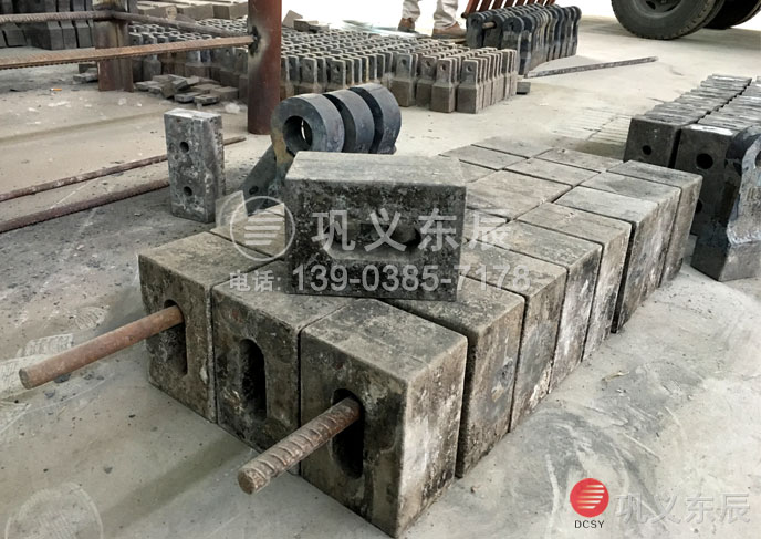 河石制砂機錘頭